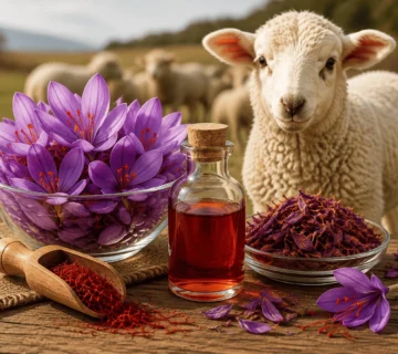 ‫گلبرگ زعفران و تأثیر عصاره آن بر وضعیت آنتی‌اکسیدانی بره
